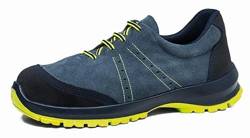 ROBUSTA Unisex Calzado seguridad ACEBO cm S1+P+SRC NO Metal Textil 35/48, Azul, 35 EU Weit von ROBUSTA