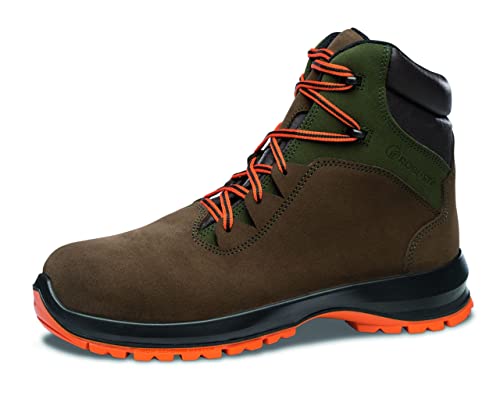 ROBUSTA Unisex Calzado seguridad CRESPON S3+CI+SRC NO Metal Textil 36/49, Marrón, 35 EU Weit von ROBUSTA
