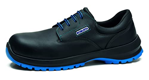 ROBUSTA Unisex Calzado seguridad ENEBRO S3+CI+SRC NO Metal Textil 35/48, Negro, 41 EU Weit von ROBUSTA