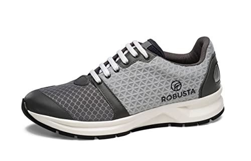 ROBUSTA Unisex Calzado seguridad EXERGY Grey S3+CI+HI+HRO+SRC 35/48, Gris, 36 EU Weit von ROBUSTA