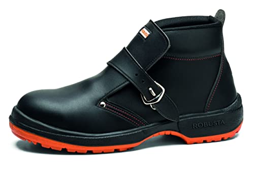 ROBUSTA Unisex Calzado seguridad Roble S2+CI+SRC Acero 35/50, Negro, 36 EU Weit von ROBUSTA