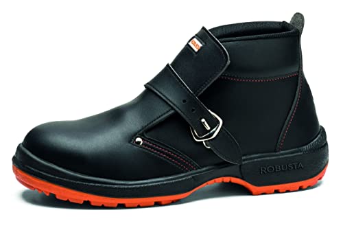 ROBUSTA Unisex Calzado seguridad Roble S3+CI+SRC Acero 35/50, Negro, 47 EU Weit von ROBUSTA