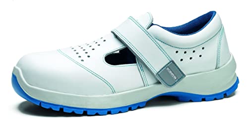 ROBUSTA Unisex Calzado seguridad Sandra S1+SRC NO Metal 35/48, Blanco, 44 EU Weit von ROBUSTA