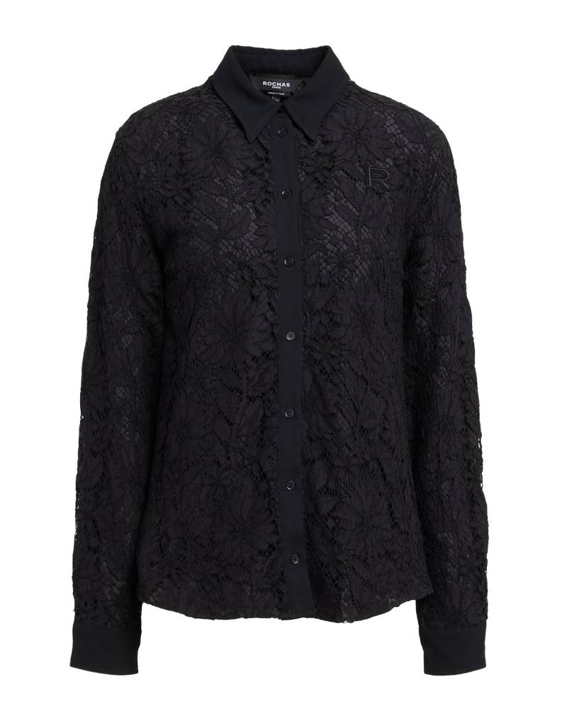 ROCHAS Hemd Damen Schwarz von ROCHAS