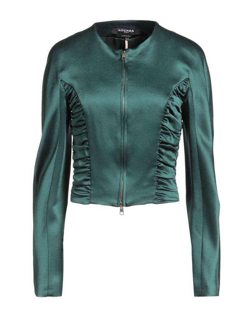 ROCHAS Jacke & Anorak Damen Dunkelgrün von ROCHAS