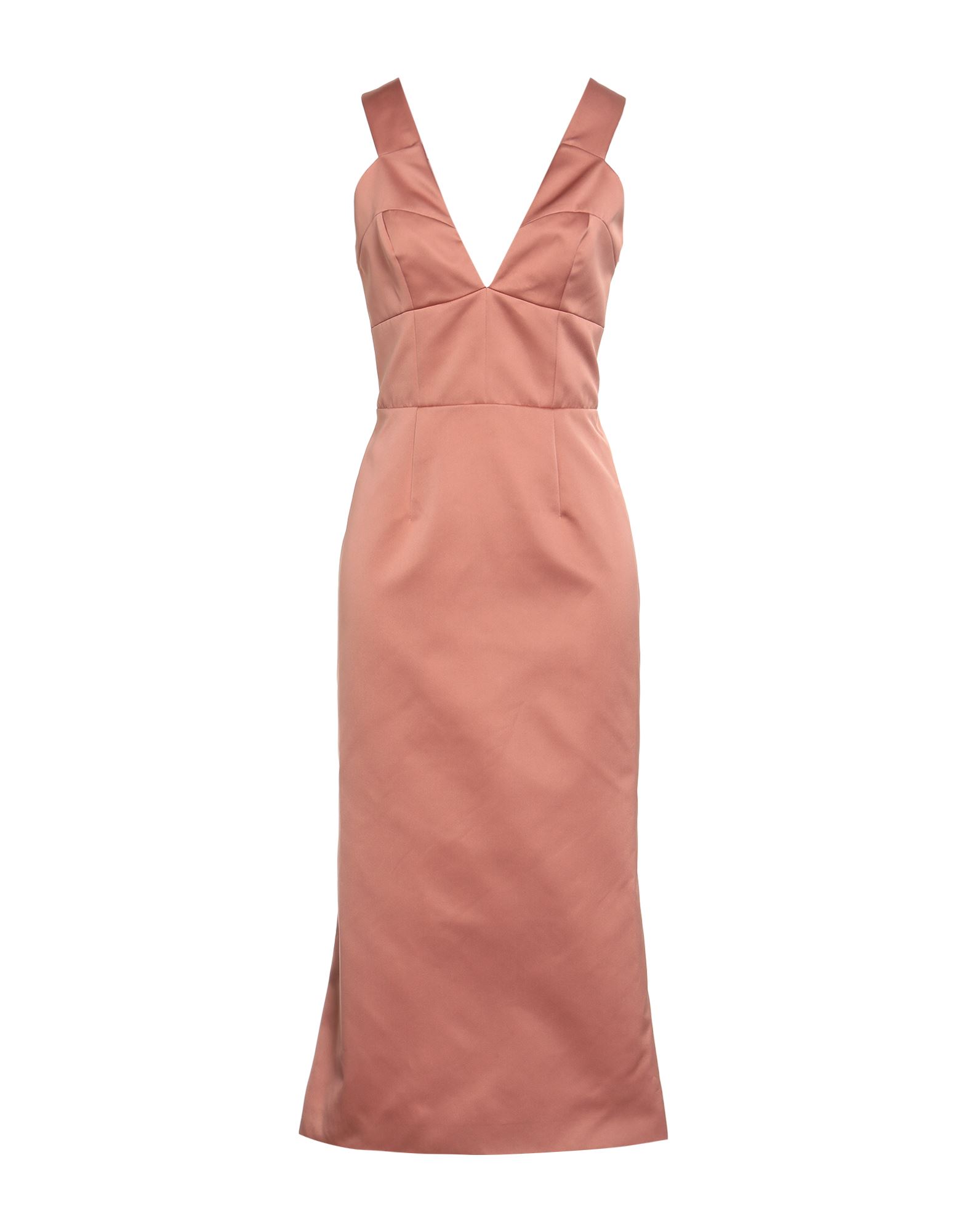 ROCHAS Midi-kleid Damen Lachs ROCHAS Midi-kleid Damen Lachs von ROCHAS