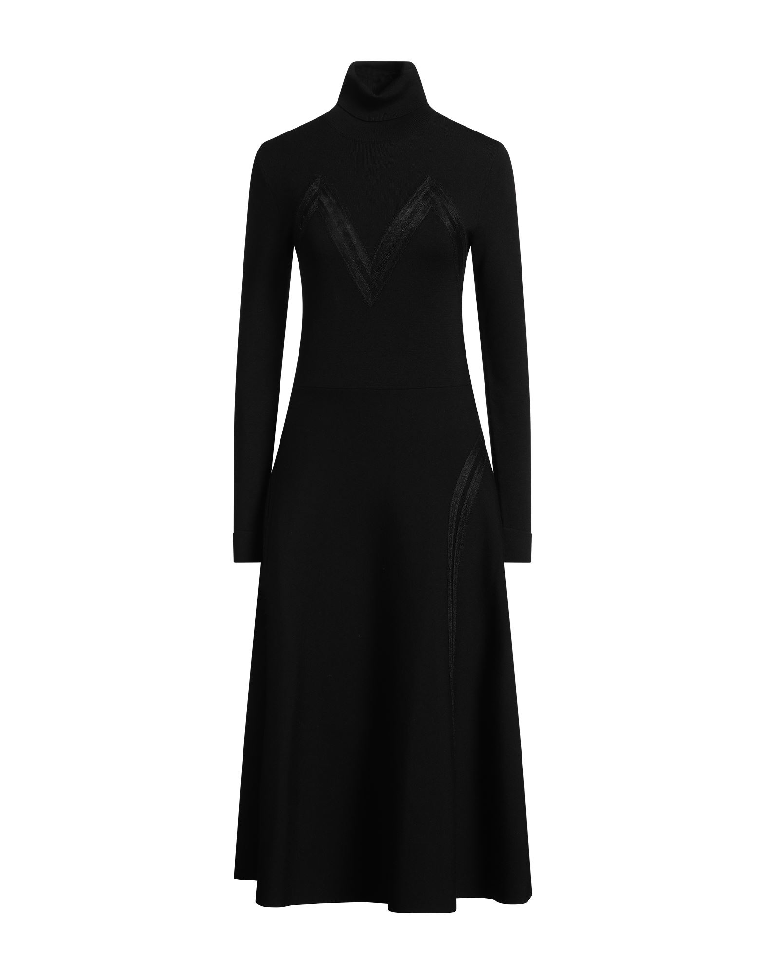 ROCHAS Midi-kleid Damen Schwarz ROCHAS Midi-kleid Damen Schwarz von ROCHAS