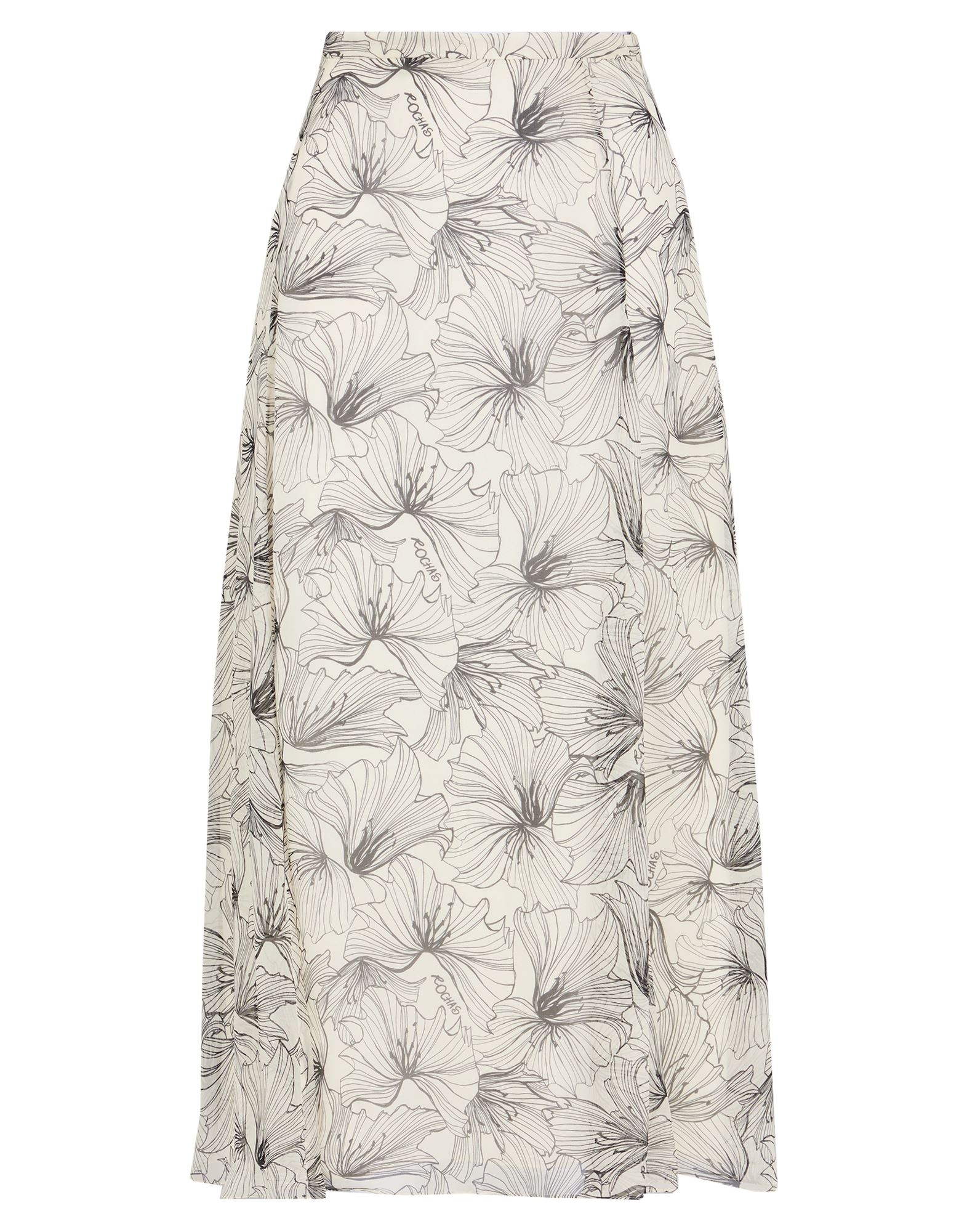 ROCHAS Midi-rock Damen Elfenbein von ROCHAS