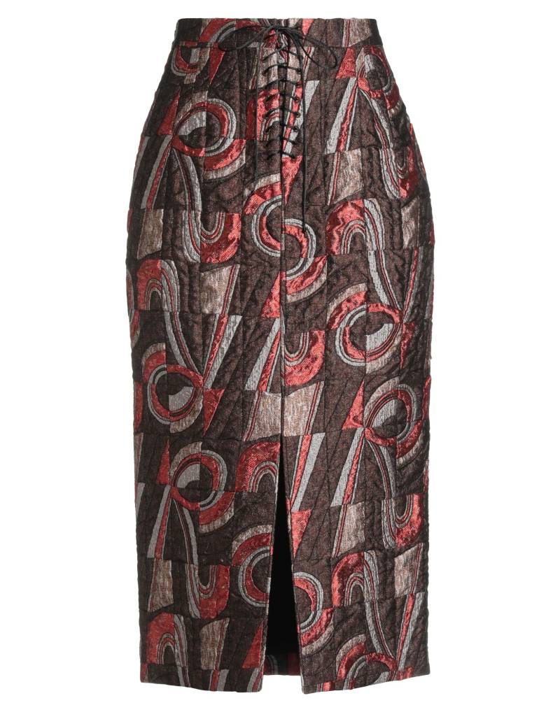 ROCHAS Midi-rock Damen Schokobraun von ROCHAS