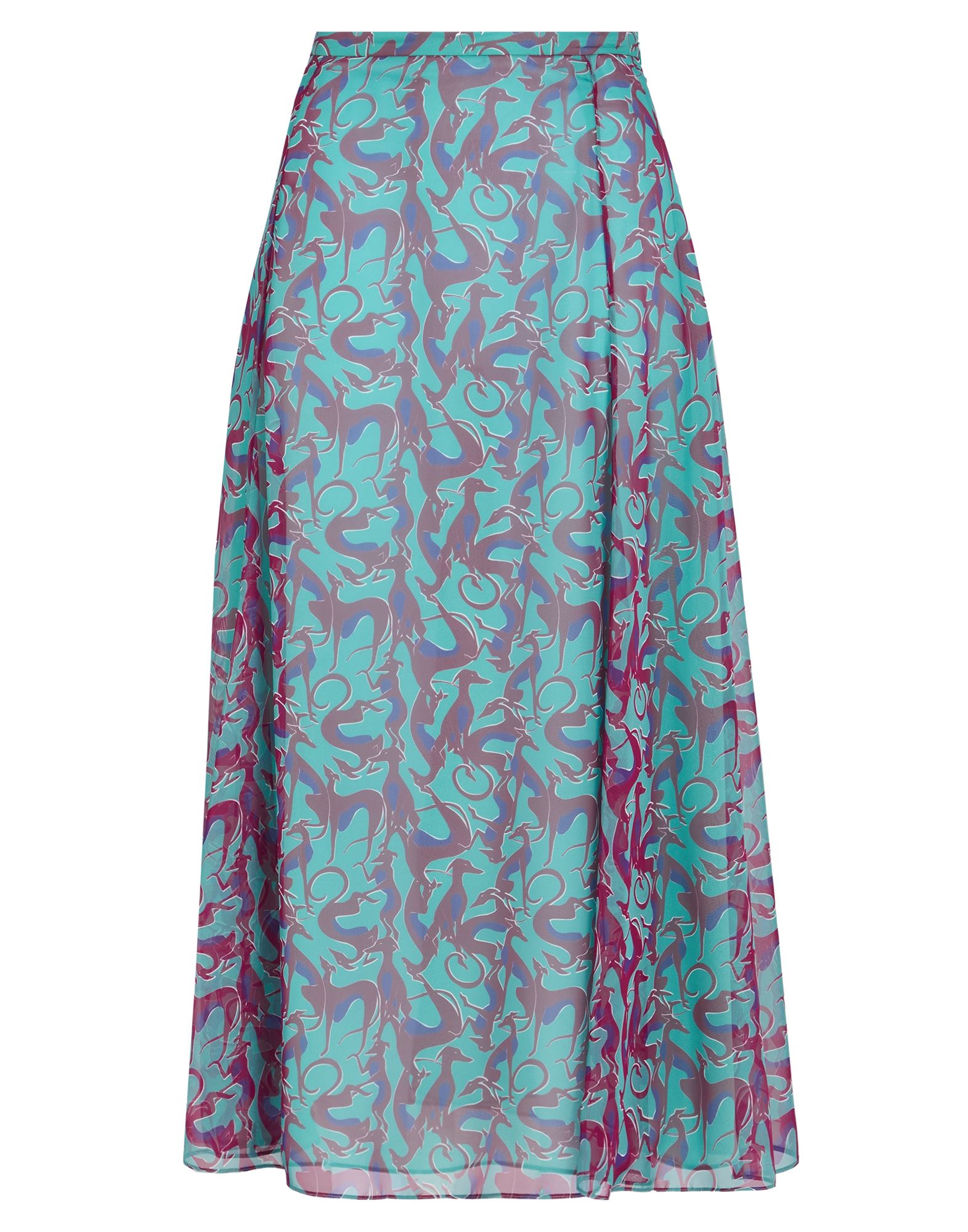 ROCHAS Midi-rock Damen Smaragdgrün von ROCHAS