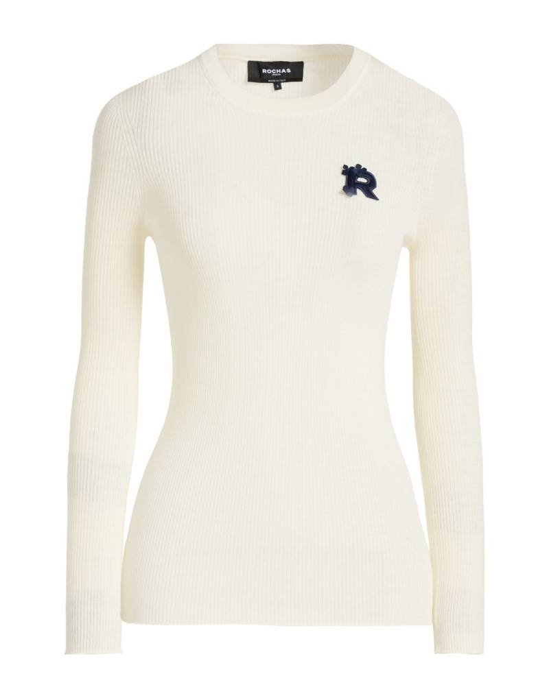 ROCHAS Pullover Damen Cremeweiß von ROCHAS
