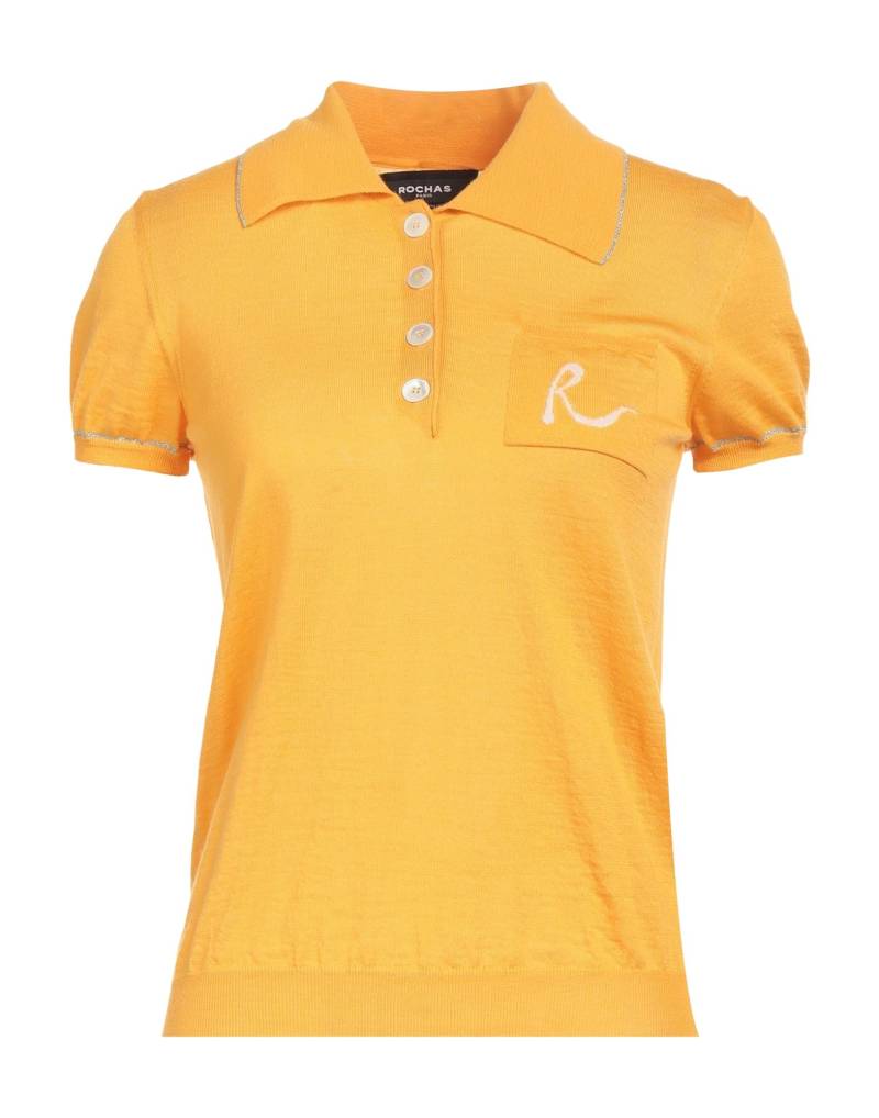 ROCHAS Pullover Damen Gelb von ROCHAS