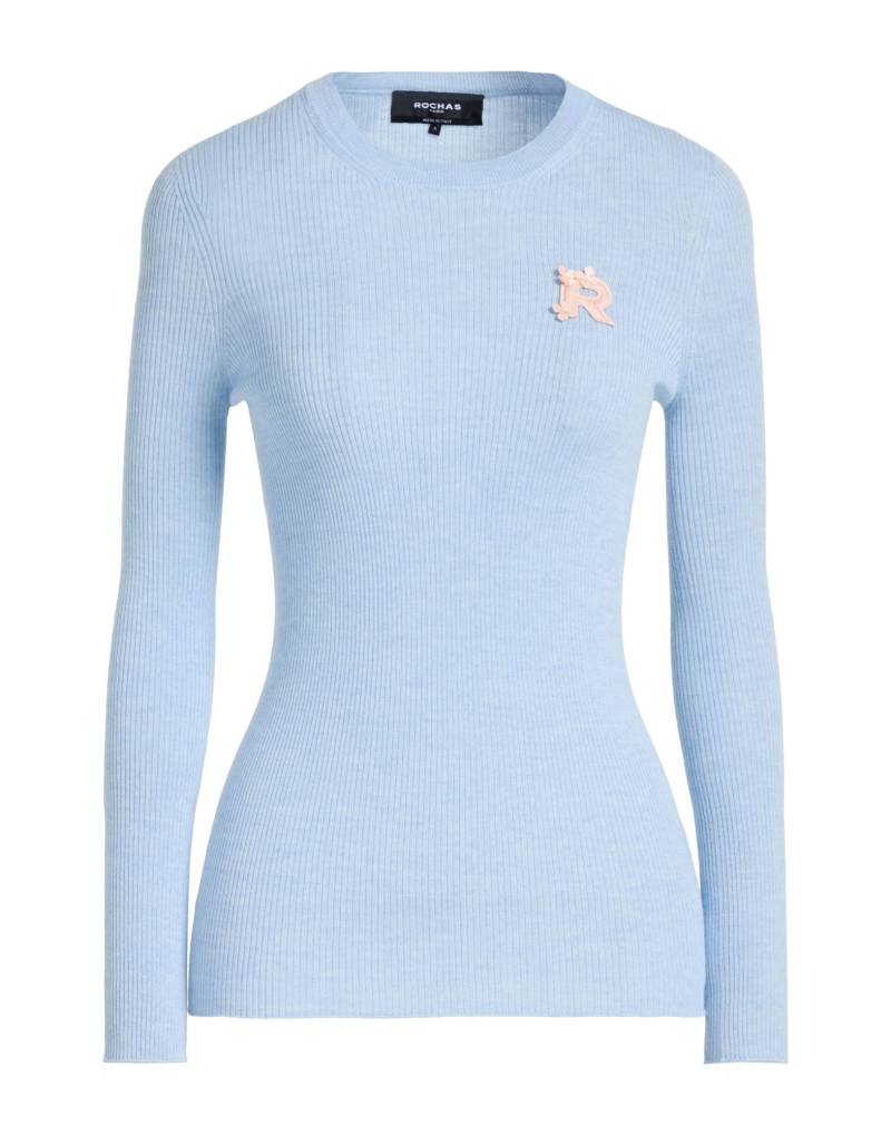 ROCHAS Pullover Damen Hellblau von ROCHAS
