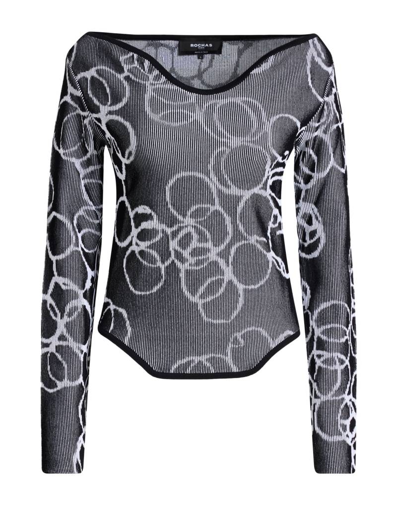 ROCHAS Pullover Damen Schwarz von ROCHAS