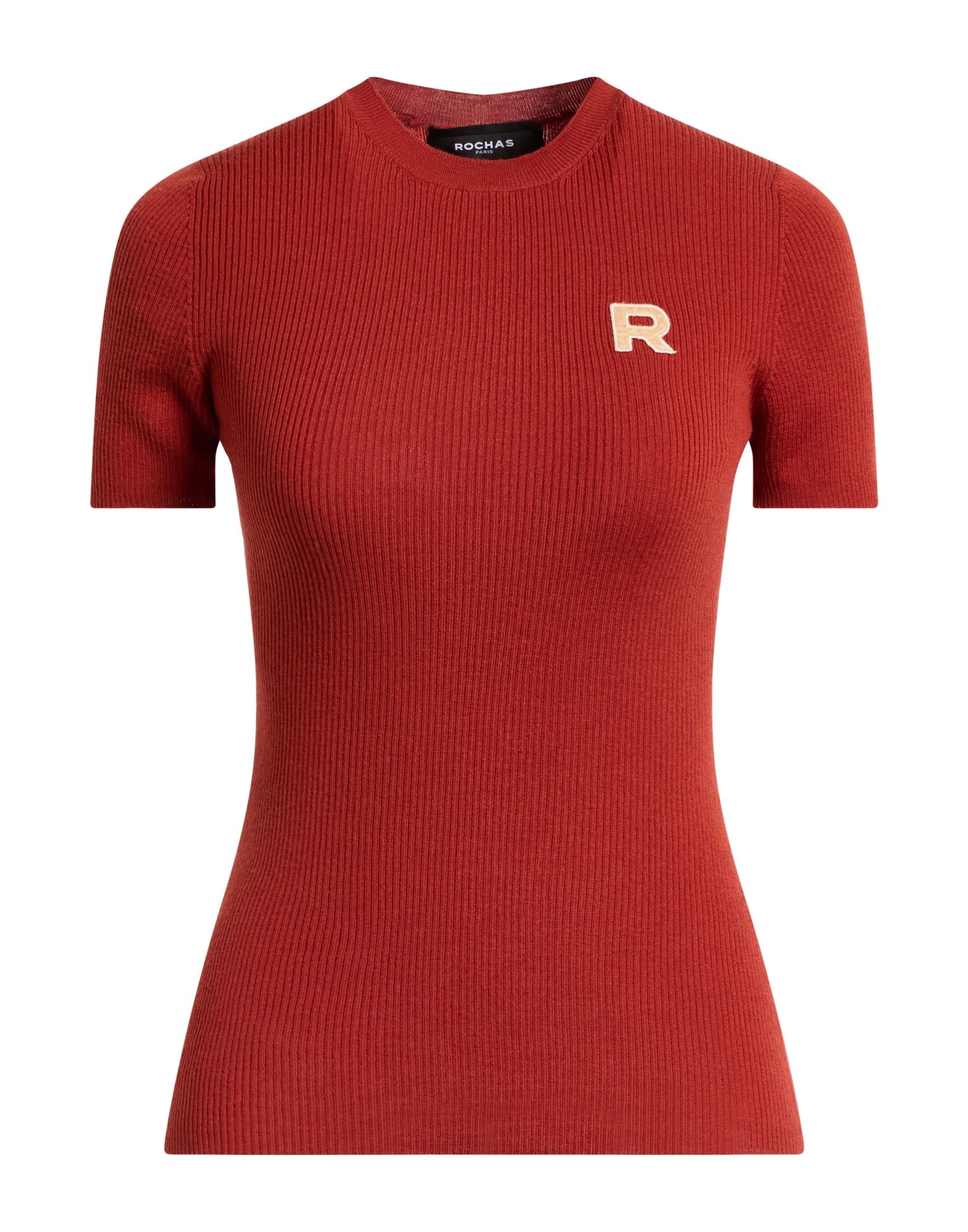 ROCHAS Pullover Damen Ziegelrot ROCHAS Pullover Damen Ziegelrot von ROCHAS