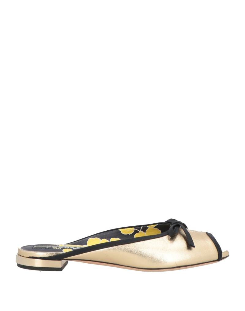 ROCHAS Sandale Damen Gold von ROCHAS