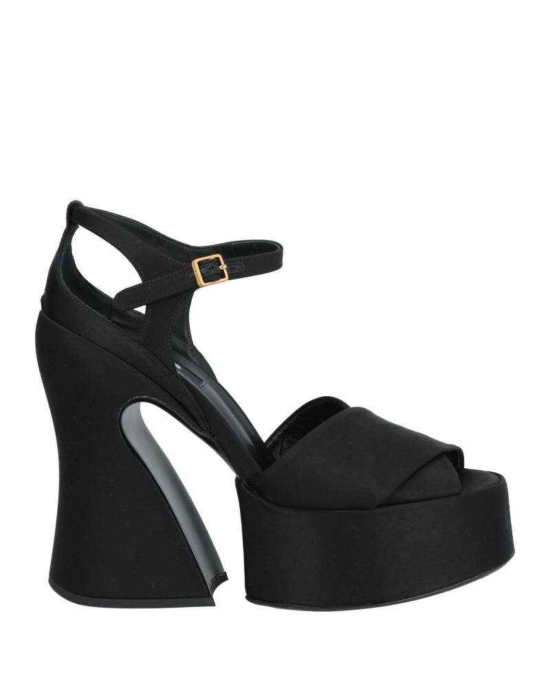 ROCHAS Sandale Damen Schwarz von ROCHAS