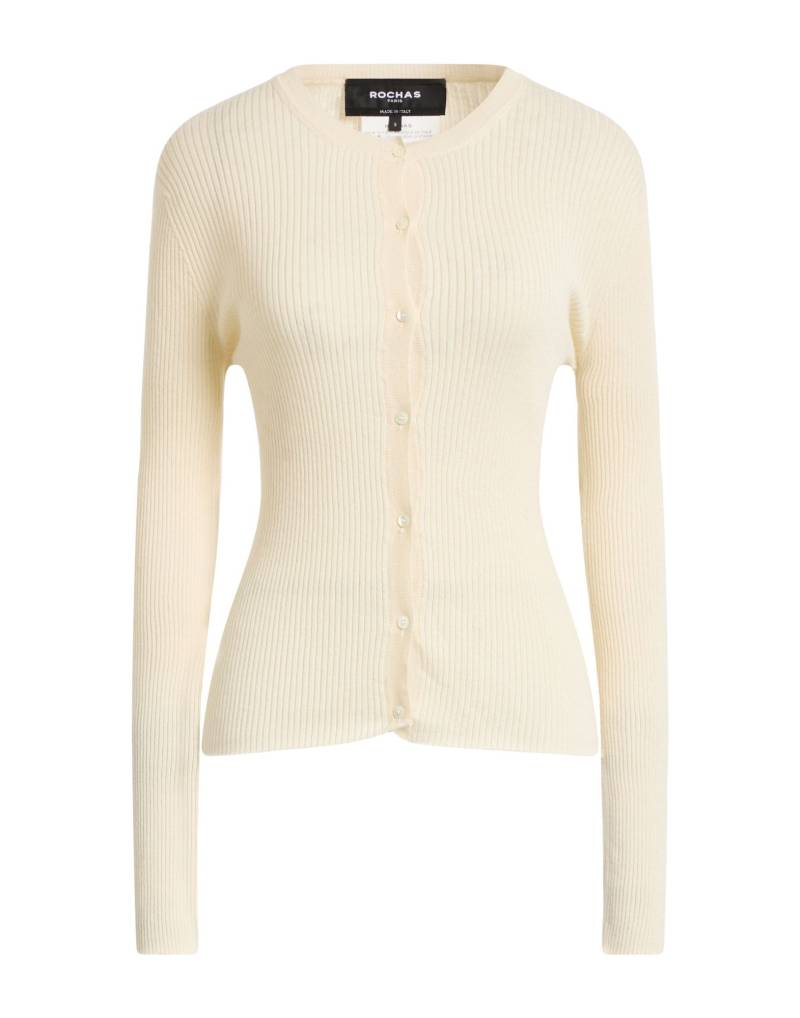 ROCHAS Strickjacke Damen Cremeweiß ROCHAS Strickjacke Damen Cremeweiß von ROCHAS