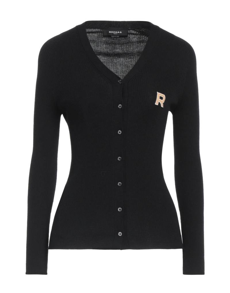 ROCHAS Strickjacke Damen Schwarz von ROCHAS