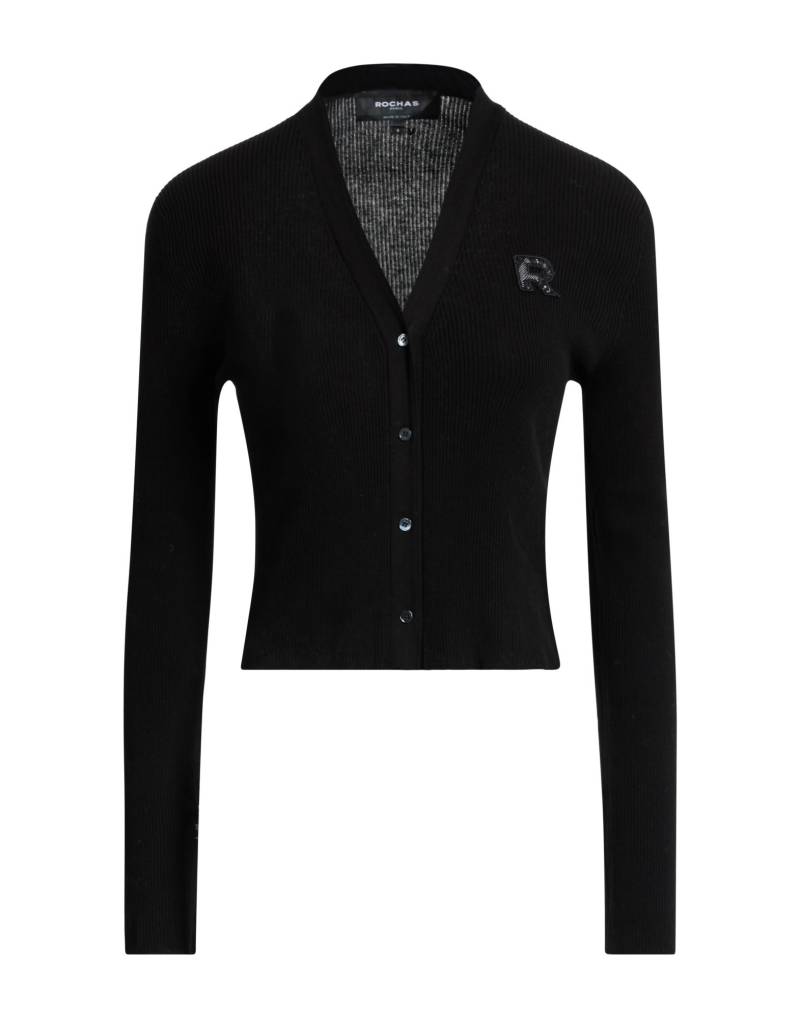 ROCHAS Strickjacke Damen Schwarz von ROCHAS