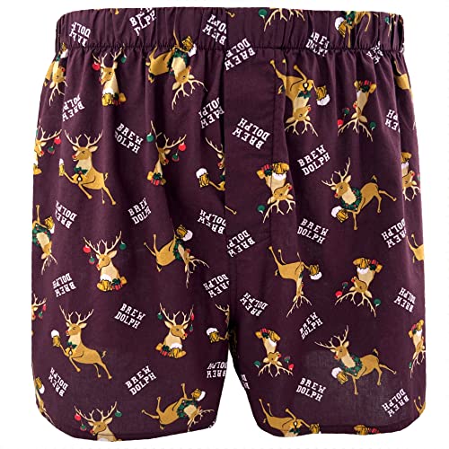 ROCK ATOLL Herren Boxershorts aus weicher Baumwolle mit lustigem Muster S-XXL - - X-Large von ROCK ATOLL