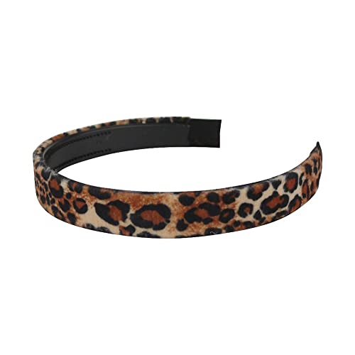 Haarschmuck Haaraccessoire Leopard Retro Verschiedene Motive Haarreifen Damen Vintage Haarband Headband Breite Haarreifen für Damen Mädchen (Rockabella Fell Haarreif) von ROCK DADDY Estd 2000 ROCK HARD CLOTHING