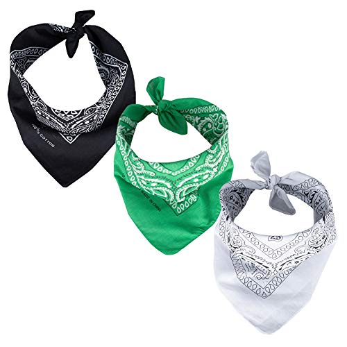 ROCK DADDY Estd 2000 ROCK HARD CLOTHING 3er Bandana Set 55cm x 55cm Halstuch (Set 9) von ROCK DADDY Estd 2000 ROCK HARD CLOTHING