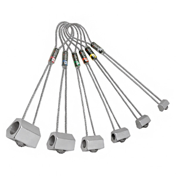 Rock Empire - Hex Set - Klemmkeil Gr Set 1-6 multicolor von ROCK EMPIRE