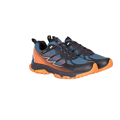 ROCK EXPERIENCE Herren Dark Star Hiking Shoe, 1484 Moroccan Blue+0630 Flame, 41 EU von Rock Experience