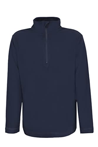 ROCK EXPERIENCE Unisex Tempus H Zip Sweatshirt, Blue Nights, 128 von Rock Experience