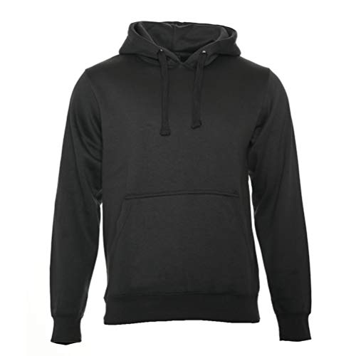 ROCK-IT Apparel Kapuzenpullover Herren Hoodie Workerhoodie Kapuzenpulli Sweatshirt Männer Hoody Größe XS-5XL hochwertig und sehr Soft Schwarz 4X-Large von ROCK-IT Apparel