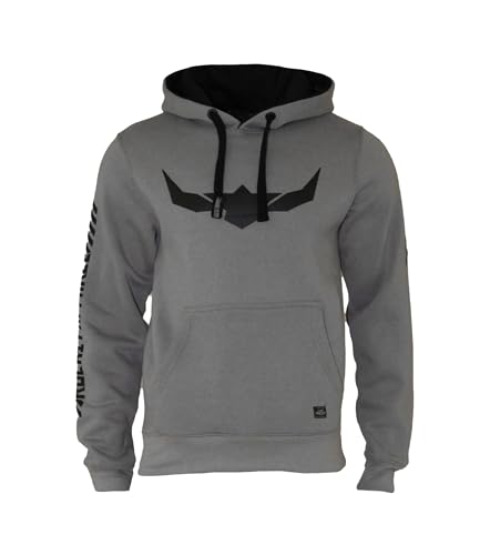 ROCK-IT Apparel Kapuzenpullover Herren Kapuzensweater Urban Streetstyle Hoodie mit Kapuze und Fleece-Innenseite Premium Hoody S-5XL Farbe Ultimate Grau XL von ROCK-IT Apparel