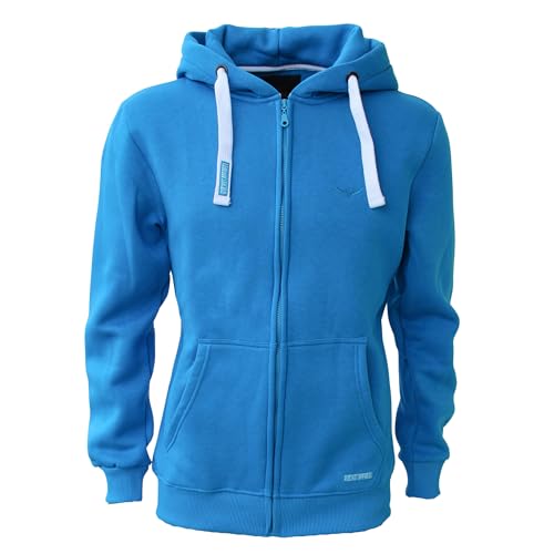 ROCK-IT Apparel Premium Herren Kapuzenjacke [Größen S-5XL] - angenehmer Langarm Zipper Hoodie - Perfekt für Herbst & Winter - Kapuze mit Tunnelzug - Royal Blau S von ROCK-IT Apparel