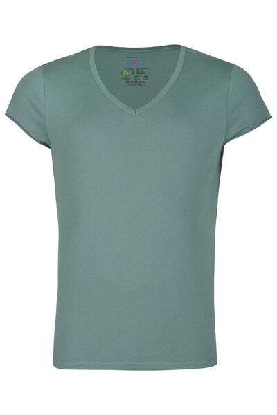 ROCKBODY Herren T-Shirt / Tommy / V-Ausschnitt / Bio-Baumwolle von ROCKBODY