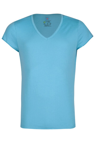 ROCKBODY Tommy Herren Shirt V-Neck aus Bio Baumwolle von ROCKBODY