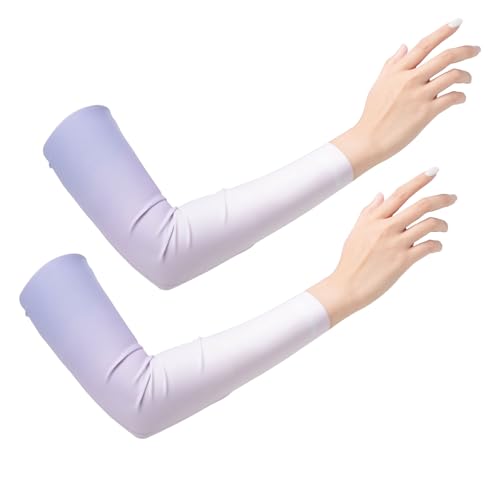 ROCKBROS Ärmlinge Arm Sleeve UPF50+ Sonnenschutz Armstulpen für Damen Herren Tattoo Abdeckung Kühles Gefühl Schnell Trocknend M-XL von ROCKBROS