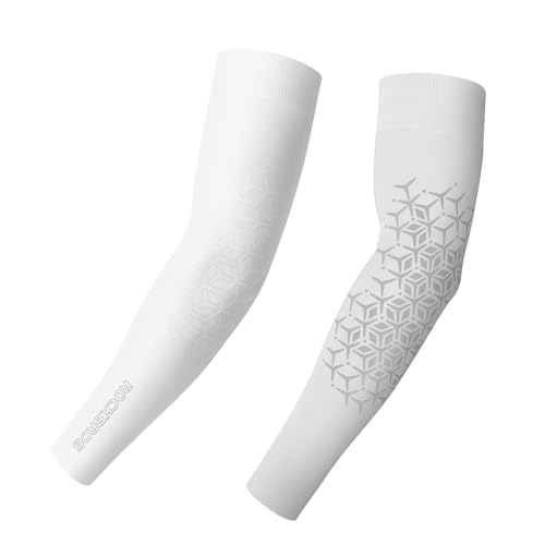 ROCKBROS Ärmlinge Arm Sleeve für Damen Herren, Armstulpen mit UPF50+ Sonnenschutz, Kühles Gefühl Schnell Trocknend Ärmel M-XL von ROCKBROS