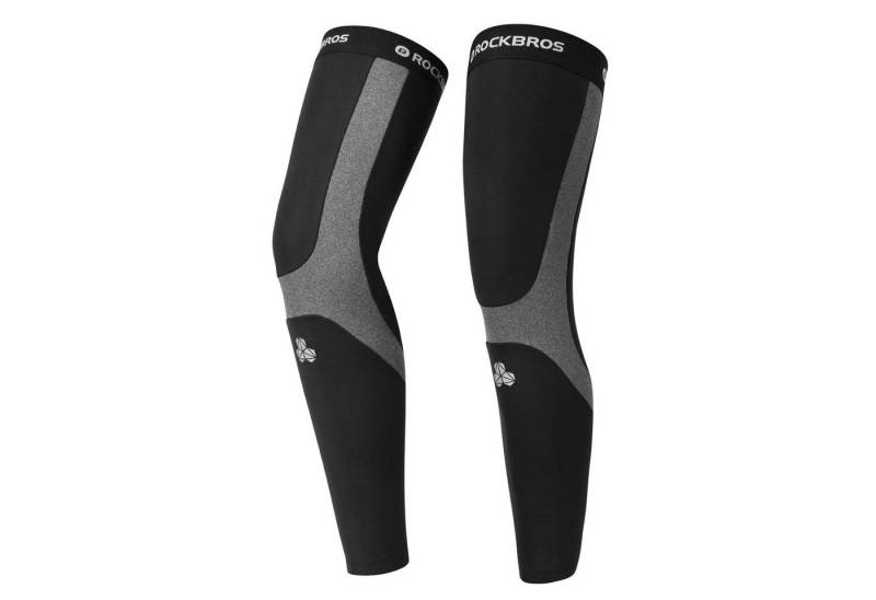 ROCKBROS Beinlinge ROCKBROS Winter Beinwärmer Damen Herren für Radsport Laufen Outdoor NO-SLIP-STREIFEN von ROCKBROS
