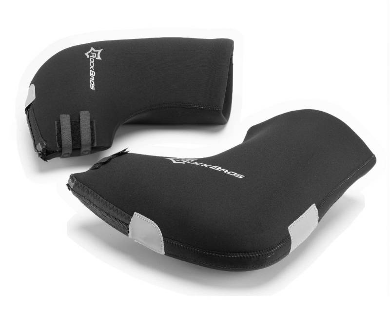 ROCKBROS Fahrradhandschuhe Lenker Handschuhe Winter Thermo Winddicht für Fahrrad MTB E-Bike EINFACH ANZUBRINGEN UND ENTFERNEN von ROCKBROS