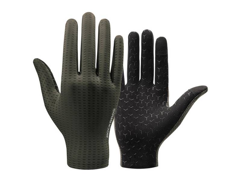 ROCKBROS Fahrradhandschuhe Rockbros Atmungsaktive Vollfinger-Fahrradhandschuhe von ROCKBROS