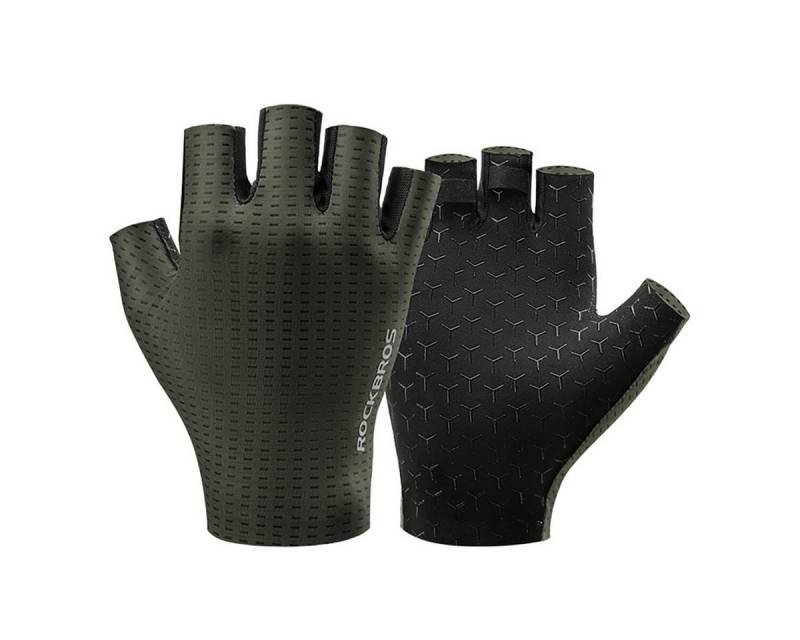 ROCKBROS Fahrradhandschuhe Rockbros Kurzfinger-Fahrradhandschuhe atmungsaktiv von ROCKBROS