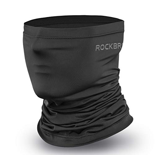 ROCKBROS Halstuch Balaclavas Schlauchtuch Hochelastisch Atmungsaktiv Multifunktionstuch UPF 50+ Kühl Radfahren Halbe Sturmhaube Herren/Damen von ROCKBROS