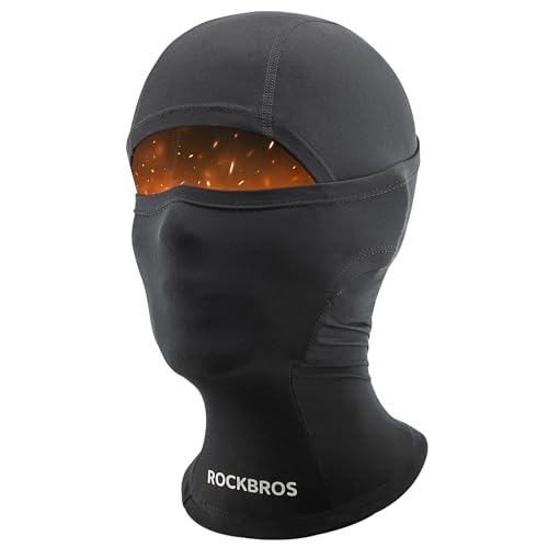 ROCKBROS Kinder Sturmhaube Warmes Thermo Balaclava Gesichtsmaske Winter Skimaske Sturmmaske für Mädchen Jungen, Outdoor-Sports Radfahren Skifahren Snowboarden Größen S von ROCKBROS