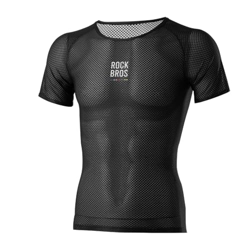 ROCKBROS Road to Sky Radtrikot Kurzarm Herren Damen Rennradtrikot Schnell Trocknend Atmungsaktiv Dünn Fahrrad Trikot Unisex Radfahren Mountainbike Rennrad von ROCKBROS