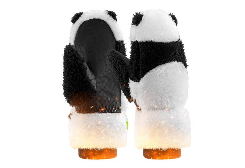 ROCKBROS Skihandschuhe Panda Design, warme Thermo Handschuhe mit vollen Fingern, winddicht Cute panda design von ROCKBROS