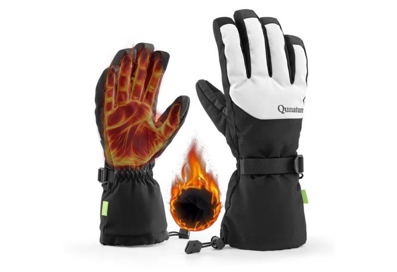 ROCKBROS Skihandschuhe Winterhandschuhe wasserdichte Winddichte Touchscreen für Winter-Sports Tragbar & verstellbare Ärmelbündchen von ROCKBROS