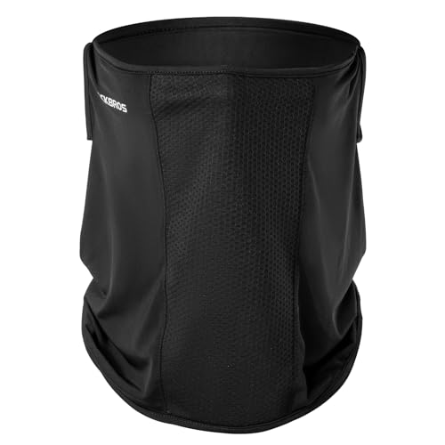 ROCKBROS Sommer Halbe Sturmhaube Kühlung Balaclava Multifunktionstuch Schnelltrocknende Atmungsaktive Gesichtsmaske Damen/Herren Mundschutz für Outdoor Radfahren, Laufen, Wandern von ROCKBROS
