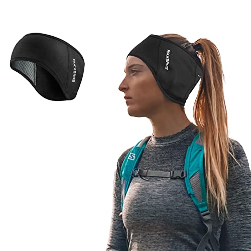 ROCKBROS Sport Stirnband Winter Kopfband Ohrenwärmer für Damen und Herren Warm Ohrenschutz für Jogging, Laufen, Wandern, Fahrrad von ROCKBROS