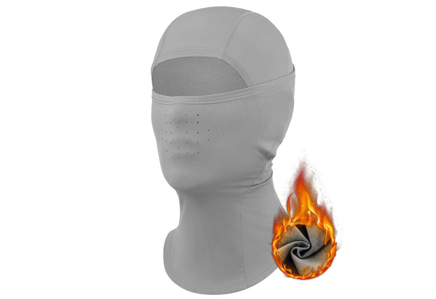 ROCKBROS Sturmhaube Balaclava Winter Skimaske Winddichte Atmungsaktive Gesichtsmaske M/L MULTIFUNKTIONAL von ROCKBROS