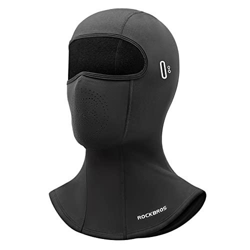 ROCKBROS Sturmhaube Fahrrad Herbst Winter Balaclava Thermo Gesichtsmaske Motorradfahren, Skifahren, Outdoorsports Warm Winddicht Skimaske für Herren und Damen von ROCKBROS